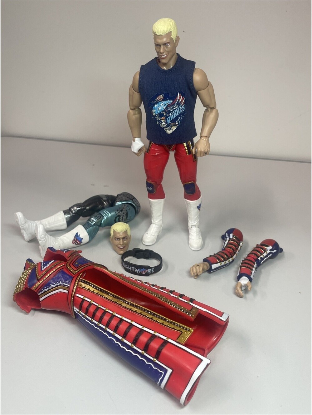 Cody Rhodes AEW Unrivaled Supreme Collection Walmart Exclusive With Accesories